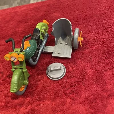 1989 TMNT Sewer Cycle Motorcycle W/ Sidecar Vintage Teenage Mutant Ninja Turtles • $15