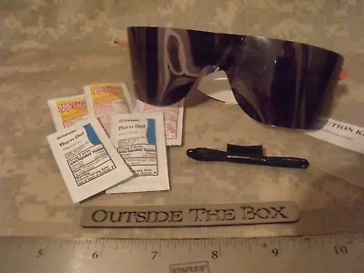 Emergency/Survival:  Sun Protection Kit - Sunglasses Sunscreen Burn Gel EDC UV • $3.95