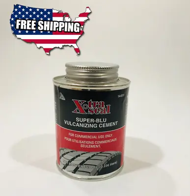 Xtra Seal 14-511 8 Oz Super-Blu Vulcanizing Cement Flammable 🏈glue • $14.95