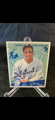 $999 • Buy 1934 Goudey Henry Greenberg