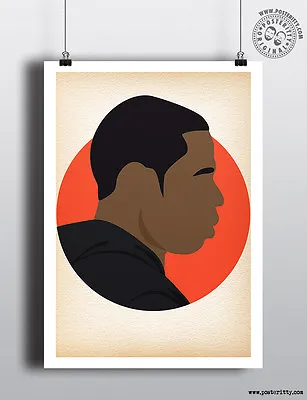 £4 • Buy JAY Z - Minimalist Hip Hop Heads Hair Poster Minimal Posteritty Art Blueprint