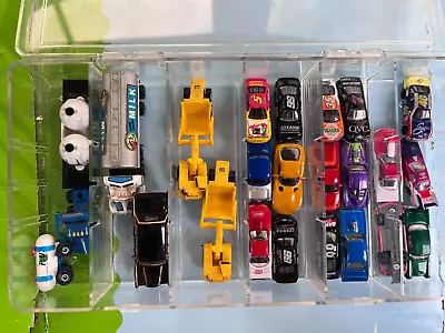 Lot: Racing Champions Cars Caterpillar Earth Movers NASA & Milk Truck Limousine • $24.99