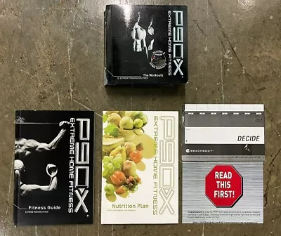 New Sealed! P90X - Extreme Home Fitness DVD Set - 12 Routines - Fitness Guide • $39.99