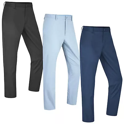 2024 Farah Mens Jonah Trousers 4 Way Stretch Golf Pants Straight Leg Chino • £32.95