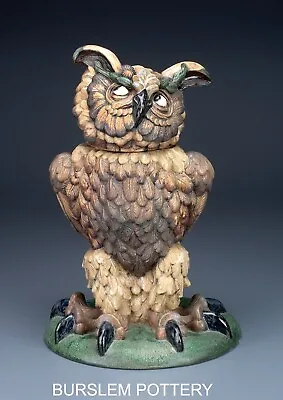 Burslem Pottery Grotesque Bird Called Major Inspired By Martin Brothers • £995