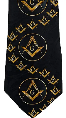 Steven Harris Men's Masonic Necktie Mason Neck Tie Stock 19 • $17.99