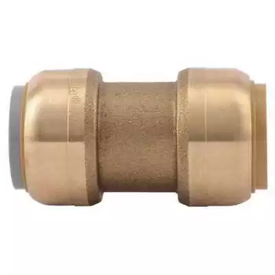 Sharkbite U4016lf Push-To-Connect Coupling 3/4 In Tube Size Brass Brass • $13.19