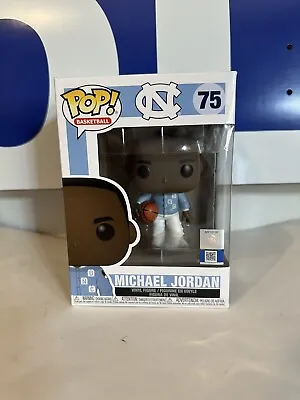 Funko Pop ! NBA Michael Jordan North Carolina Blue Warm Ups UNC Tar Heels #75 • $10