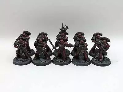 Warhammer 30k Horus Heresy: Legiones Astartes Word Bearer MKVI Tactical Squad (B • £34.99