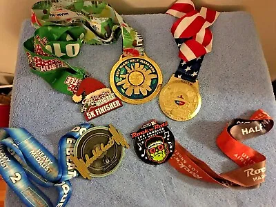 Marathon Running Medal Lot Of 5 Lot # 12 • $60