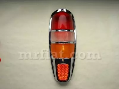 Mercedes 190 Ponton 1956-59 Chromed Red Clear Amber Tail Light Lens New • $345