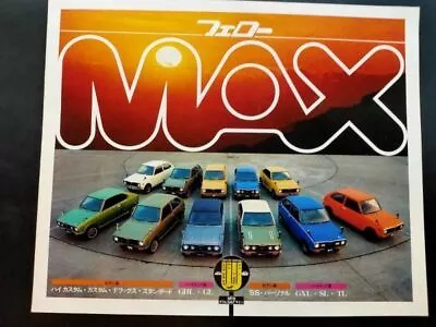 Daihatsu Fellow MAX SS GXL SL Custom L38 Catalog   Advertisement   Reprint Cat • $51.23