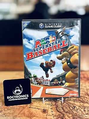 Mario Superstar Baseball (Nintendo GameCube 2005) CIB Complete In Box • $89