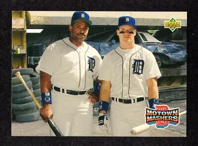 1993 Upper Deck #46 Cecil Fielder Mickey Tettleton Detroit Tigers Card NM/MT+ • $1.97