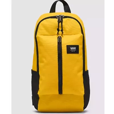 NWT VANS Off The Wall WARP SLING BAG Shoulder Carry Messenger GOLD FUSION Unisex • $32.93