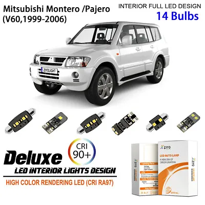 LED Light Bulbs Interior Light Kit For Mitsubishi Montero Pajero V60 1999-2006 • $23.40