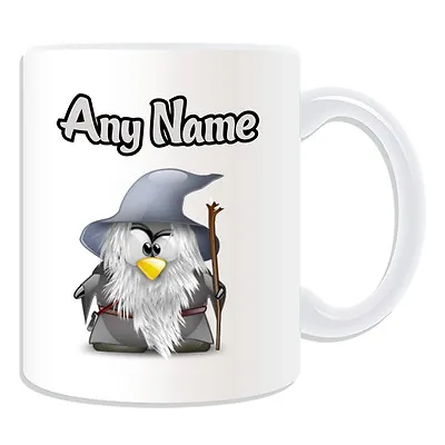 £11 • Buy Personalised Gift Gandalf Penguin Mug Money Box Cup Movie Hero Hobbit Lord Rings