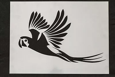 Large Parrot Stencil A4 Mylar Crafts Hobbies Art Scrapbooking Graffiti Etc. • $10.60