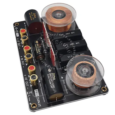 $139.77 • Buy 1pcs 800W 2 Way 2 Unit Speaker Frequency Divider Filter High-Low Crossover Board