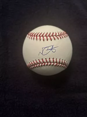 Nestor Cortes Jr. Signed Autographed Oml Baseball Mlb Certified Yankees 2022 As • $21.50