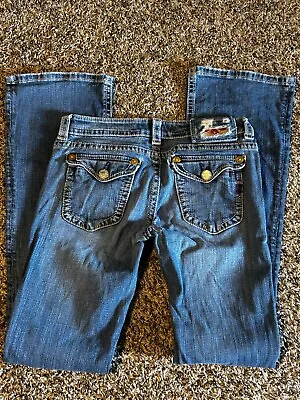 Womens Mek Denim Jeans Size 27 / 34 New York Bootcut Jeans • $19.99
