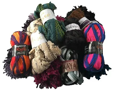 £1 • Buy Cheap Scarf Yarns Clearance 100g Balls Knitting - 11 Variations