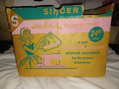 Vtg Singer Sewhandy Model50 Kids Sewing Machine • $54