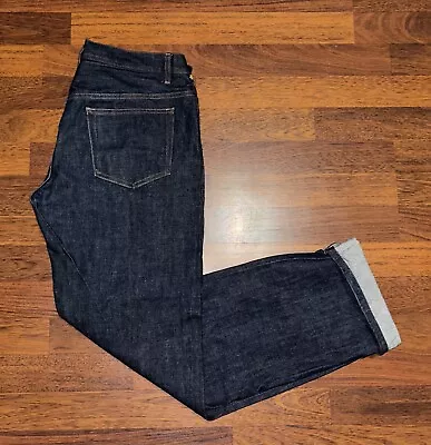 APC Standard Selvedge Straight Fit Indigo Denim Jeans Men's Size 33 • $59.99