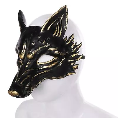 £10.02 • Buy Halloween Wolf Mask, Animal Mask For Masquerade Cosplay Party