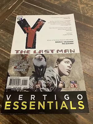 Y The Last Man 1 Reprint Brian K Vaughan Essential Vertigo 2014 • $40