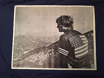 VINTAGE EASY RIDER POSTER-PETER FONDA-Nicholson-Hopper-1969 • $29.99