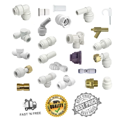 £8.69 • Buy CHEAP 15mm 22mm 28mm JOHN GUEST SPEEDFIT JG Push Fit Fittings | Elbows Tees ETC