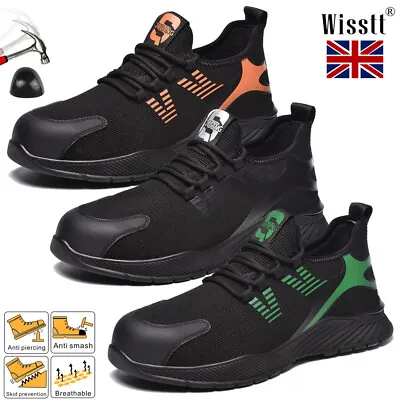 £25.89 • Buy Women's Work Boots Sneakers Steel Toe Cap Safety Shoes Trainers Hiker ESD Hiking