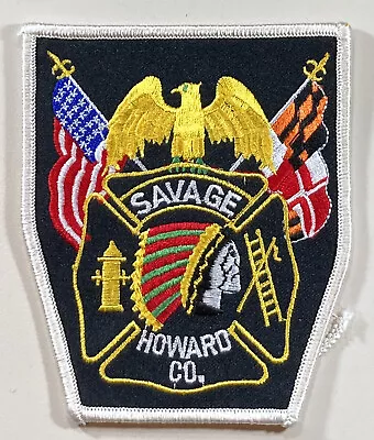 Savage Maryland (Howard County) Fire Dept Patch • $12.95