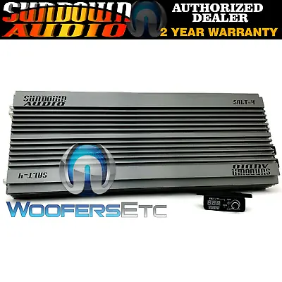 Sundown Audio Salt-4 Monoblock 4000w Rms Competition Amp Subwoofers Amplifier • $1399.99