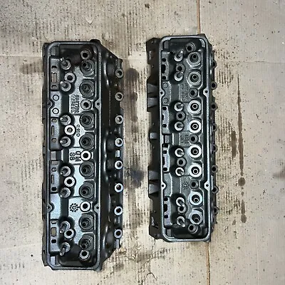 OEM GM 3927186 Cylinder Heads Small Block Chevy 1.94/1.50 Camel Heads  1970 Nice • $999