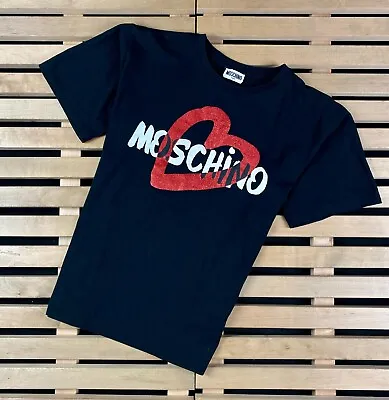 Junior Girls T-Shirt Love Moschino Big Logo Size 12 Years • $35