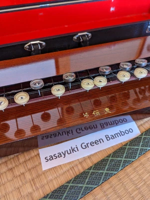 $120 • Buy Taishogoto Kindenryu Momiji Electric Harp Made In JAPAN Used With Hard Case
