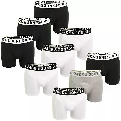 Jack & Jones Sense Mens Boxer Shorts/ Trunks (3-Pack) • £19.99