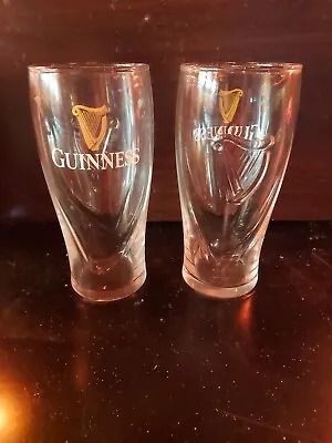 Set Of Two (2) Official Guinness Stout Beer Glasses 20oz Imperial Pint - New • $13.99