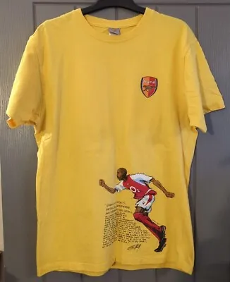 Thierry Henry Cartoon Style T Shirt • £10