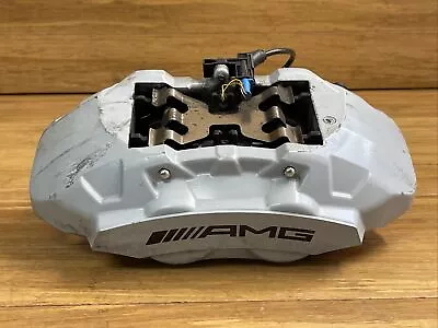 🚘 OEM 2017 - 2021 MERCEDES AMG C43 FRONT RIGHT BRAKE CALIPER SILVER 59k 🔷 • $168