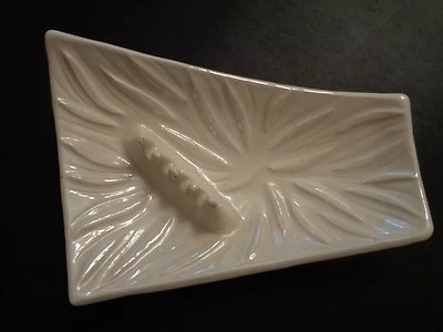 $9 • Buy Ashtray California Original USA Pottery 7 1/2 X 5 1/2 Good Cond Cool Shape MCM