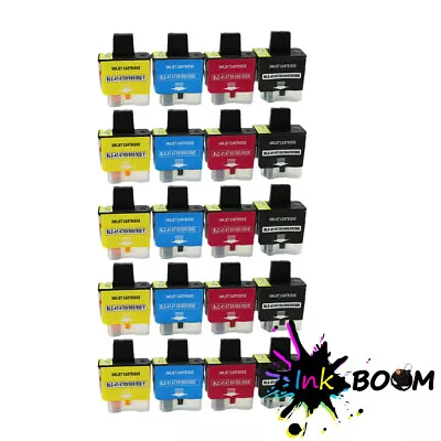 20 Ink Cartridge Fits Brother LC41 LC-41 MFC-3340CN MFC-5440CN MFC-5840CN • $24.29