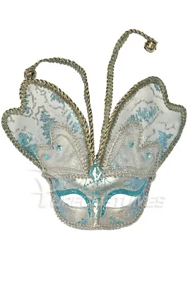 Venetian Butterfly Mask (Blue) • $7.09