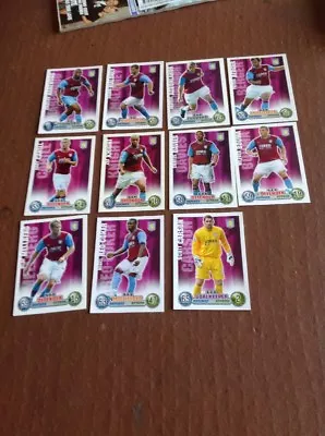 Topps Match Attax Premier League Cards 2007/2008 Red Back 11 Aston Villa • £0.99