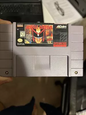 Judge Dredd - (Nintendo SNES 1995) • $13.50