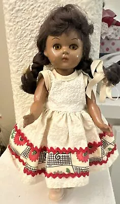 Vintage 1950s Virgo Rare Topsy Dark Skin 8  Doll Original Excellent Condition • $105