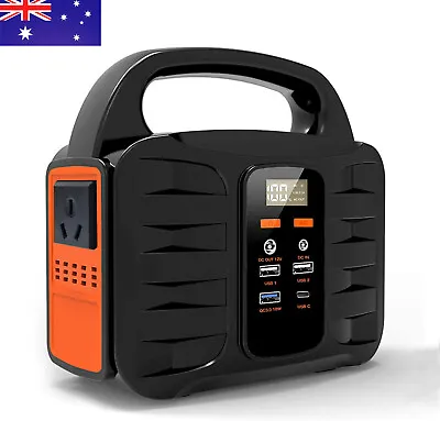 42000mAh Solar Generator 150W Energy Storage Power Bank Supply Battery Backup • $199