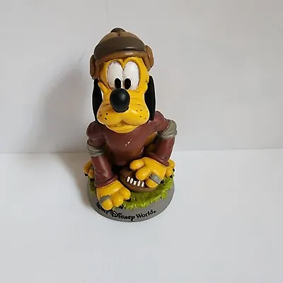 Vintage Pluto Football Bobble Head Walt Disney World 9  Figurine • $25.63